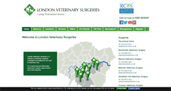 Desktop Screenshot of londonvets.co.uk